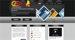 Desktop Screenshot of creacomunicacion.info